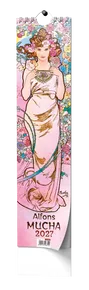 Nástenný kalendár - Kravata - Alfons Mucha 2027